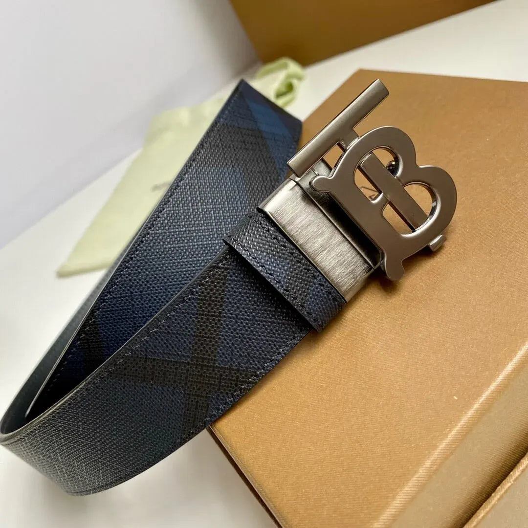 Classic And Minimalist Plaid Belt
