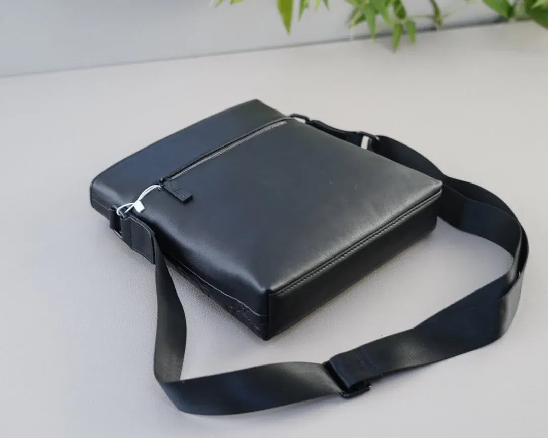 Double G Leather Mini Crossbody Bag