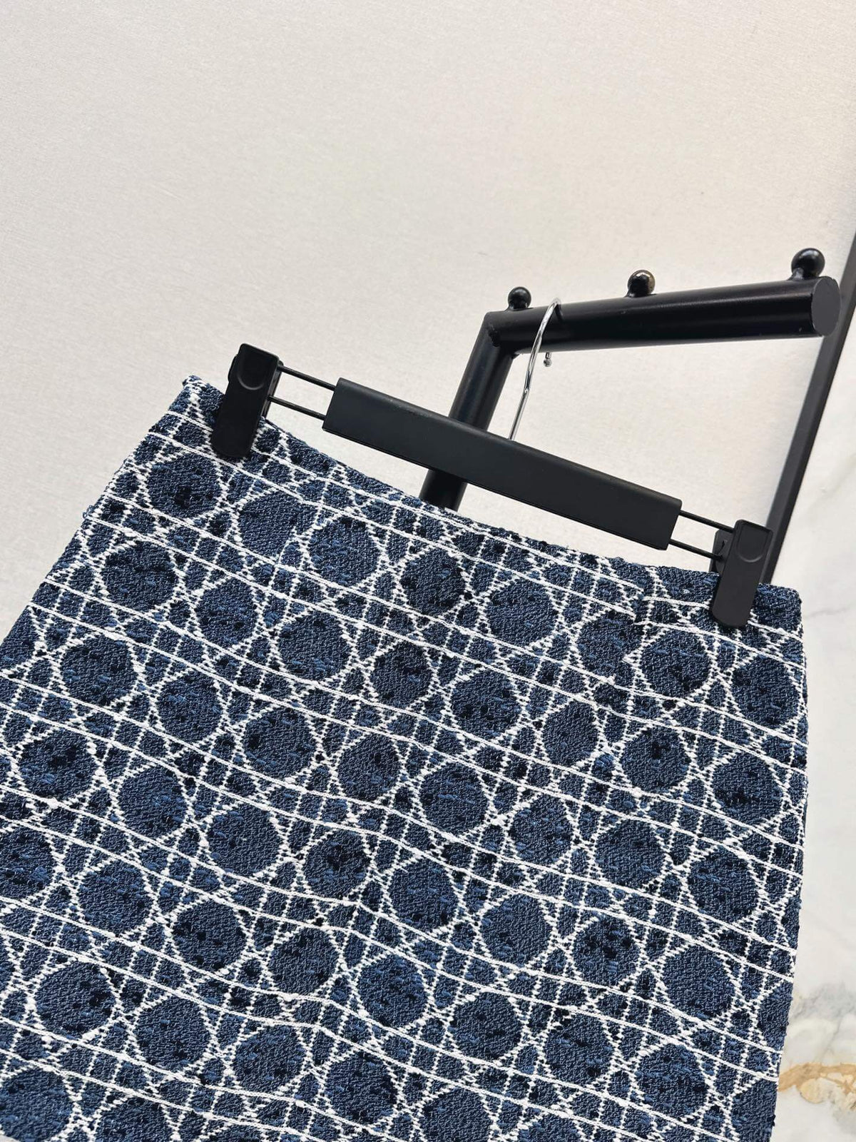 Jacquard Pattern Double Pocket Skirt