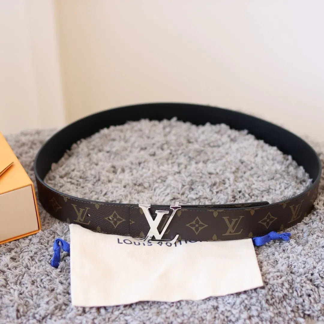 Brown All-over Jacquard Belt
