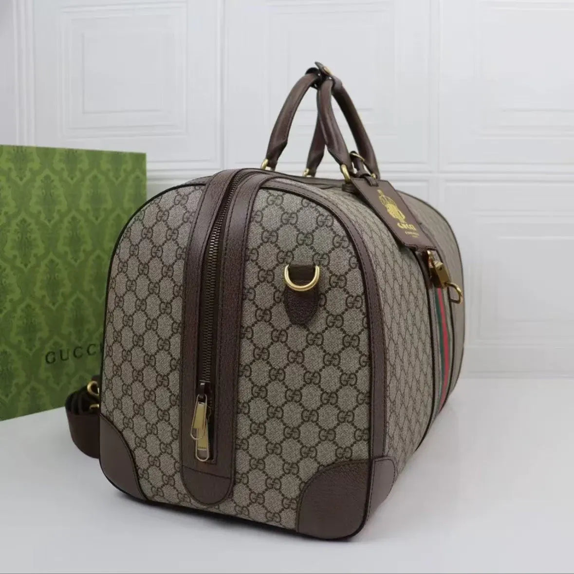 Vintage Double G Duffle Bag