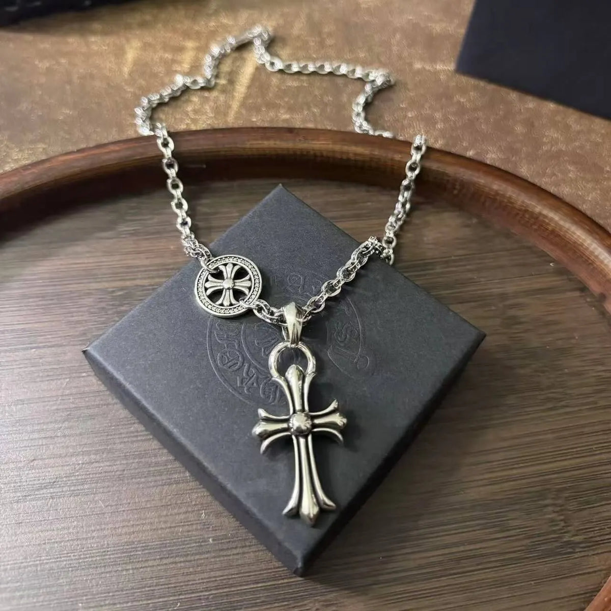 Chic Street Style Cross Necklace