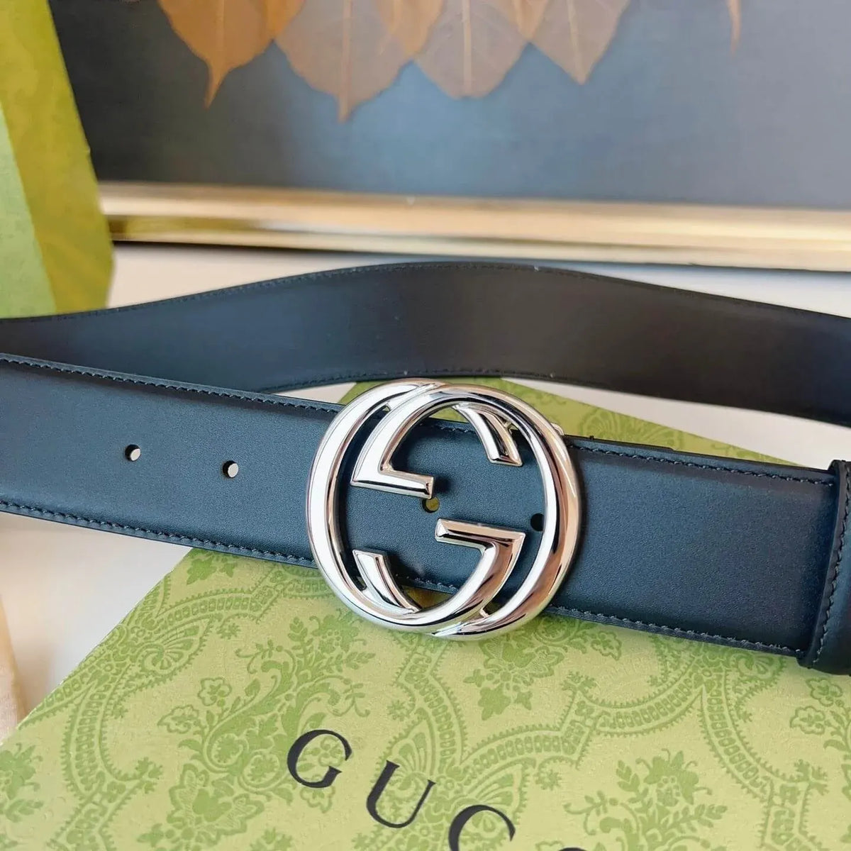Classic Alternating Double G Buckle Belt