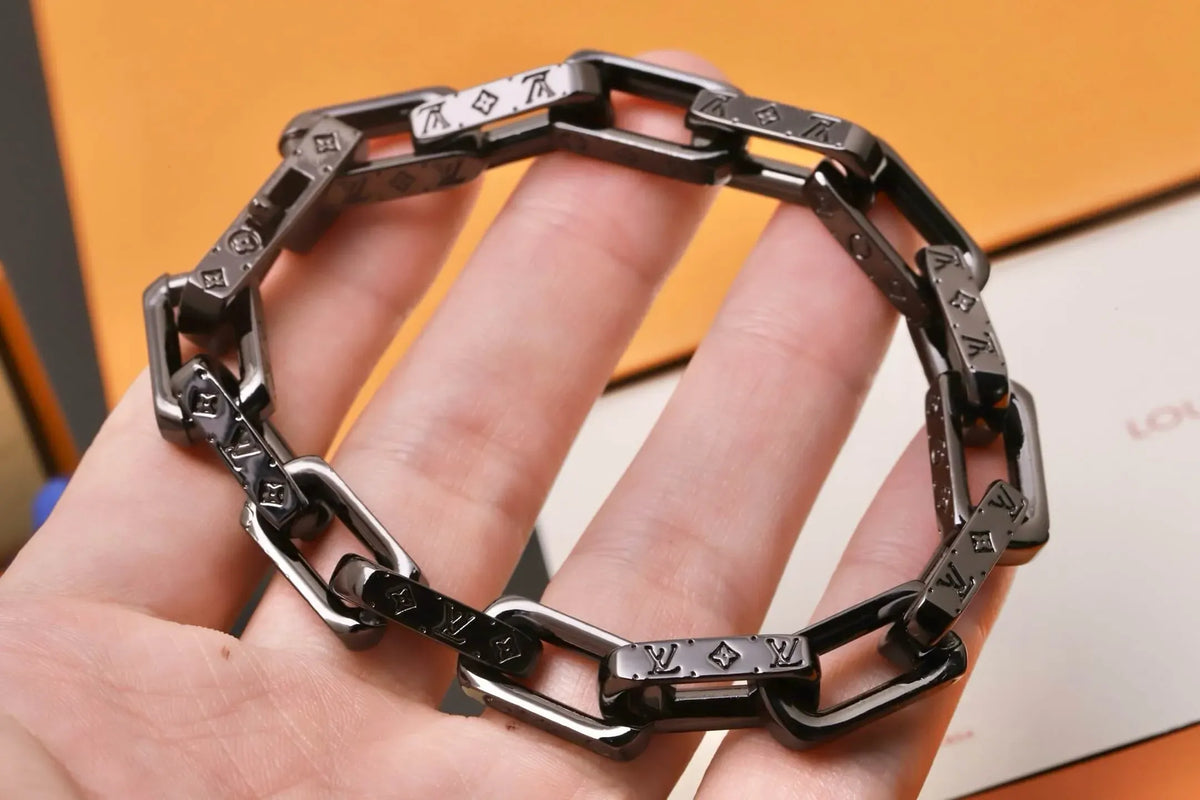 Black Titanium Steel Bangle