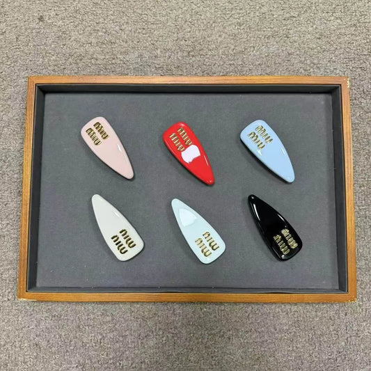 Classic Bestseller Dopamine Color Hair Clips