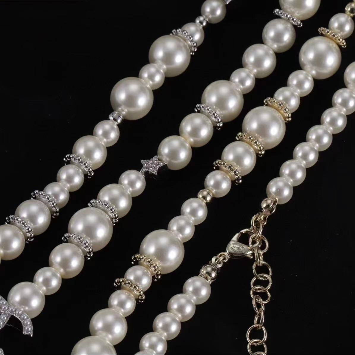 New Double-C Pearl Necklace