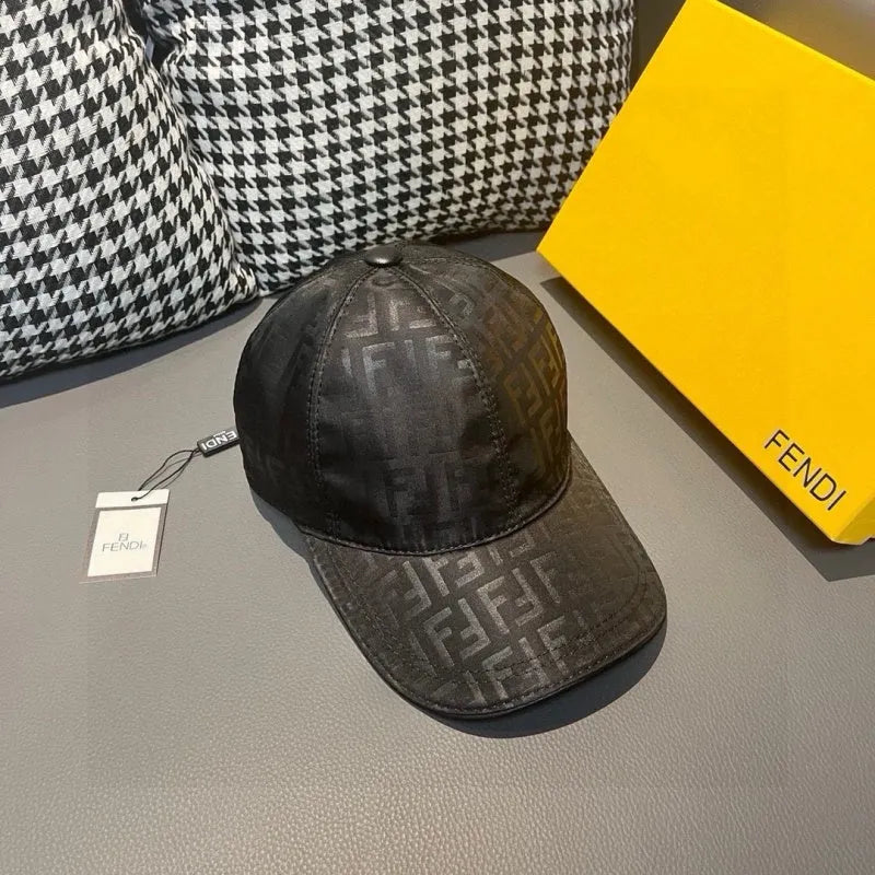 Screen-Printed Satin Fabric Iridescent Cap