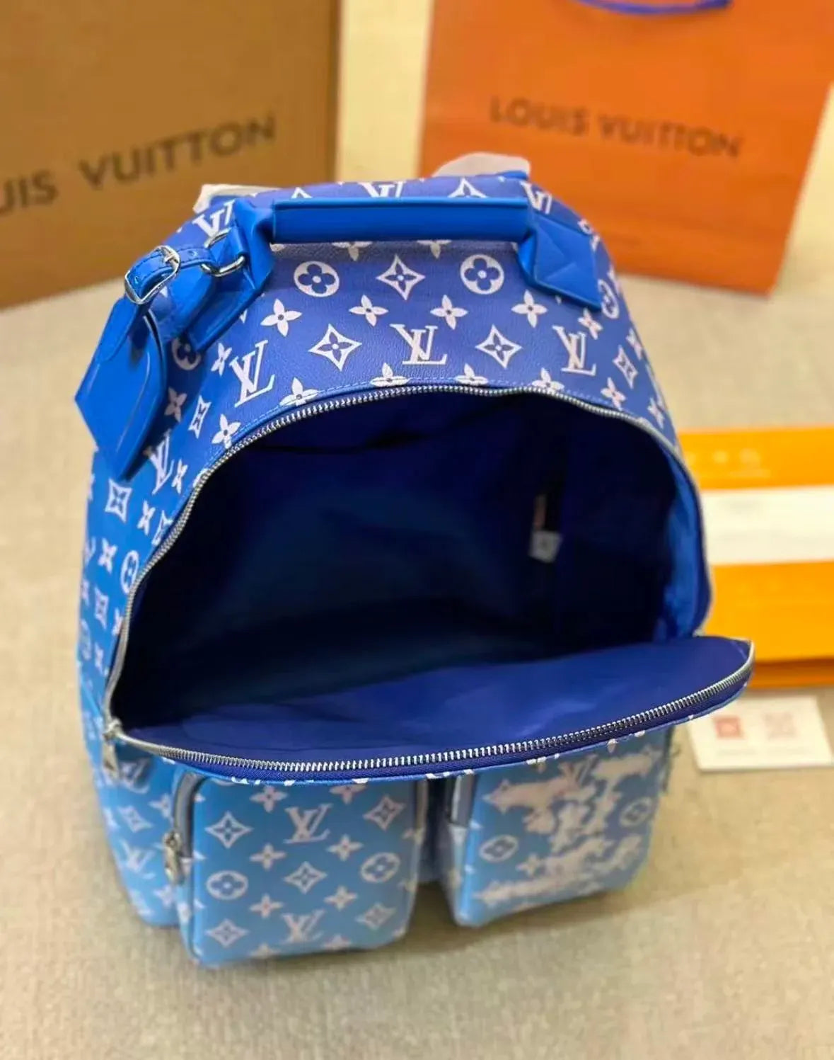 Blue Gradient Backpack