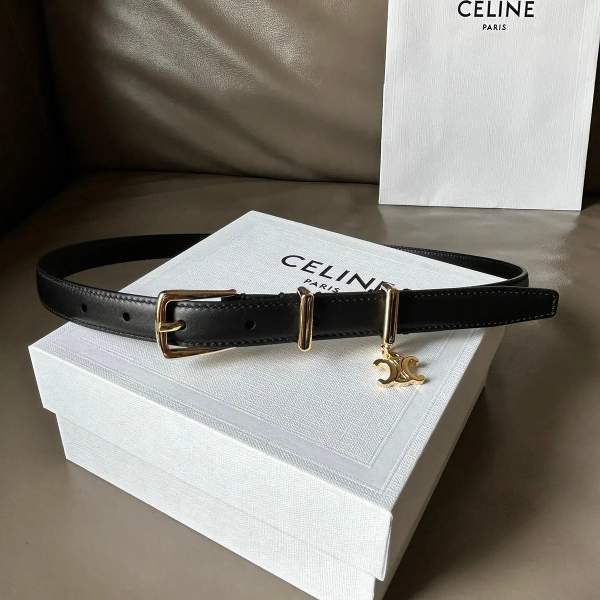 Fashionable Pendant Slim Belt