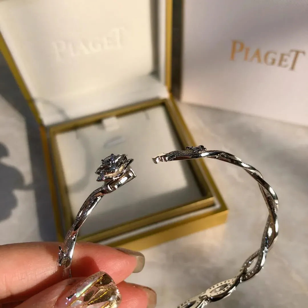 Diamond Rose Couture Bangle