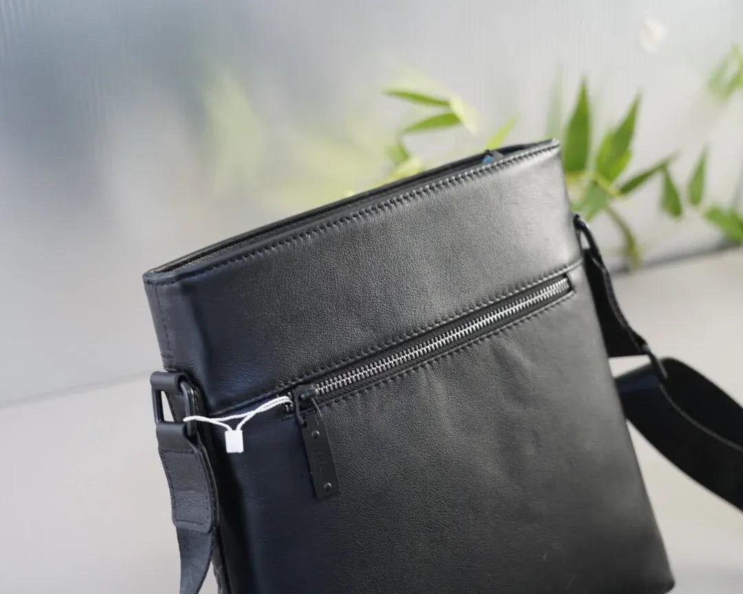 Double G Leather Mini Crossbody Bag