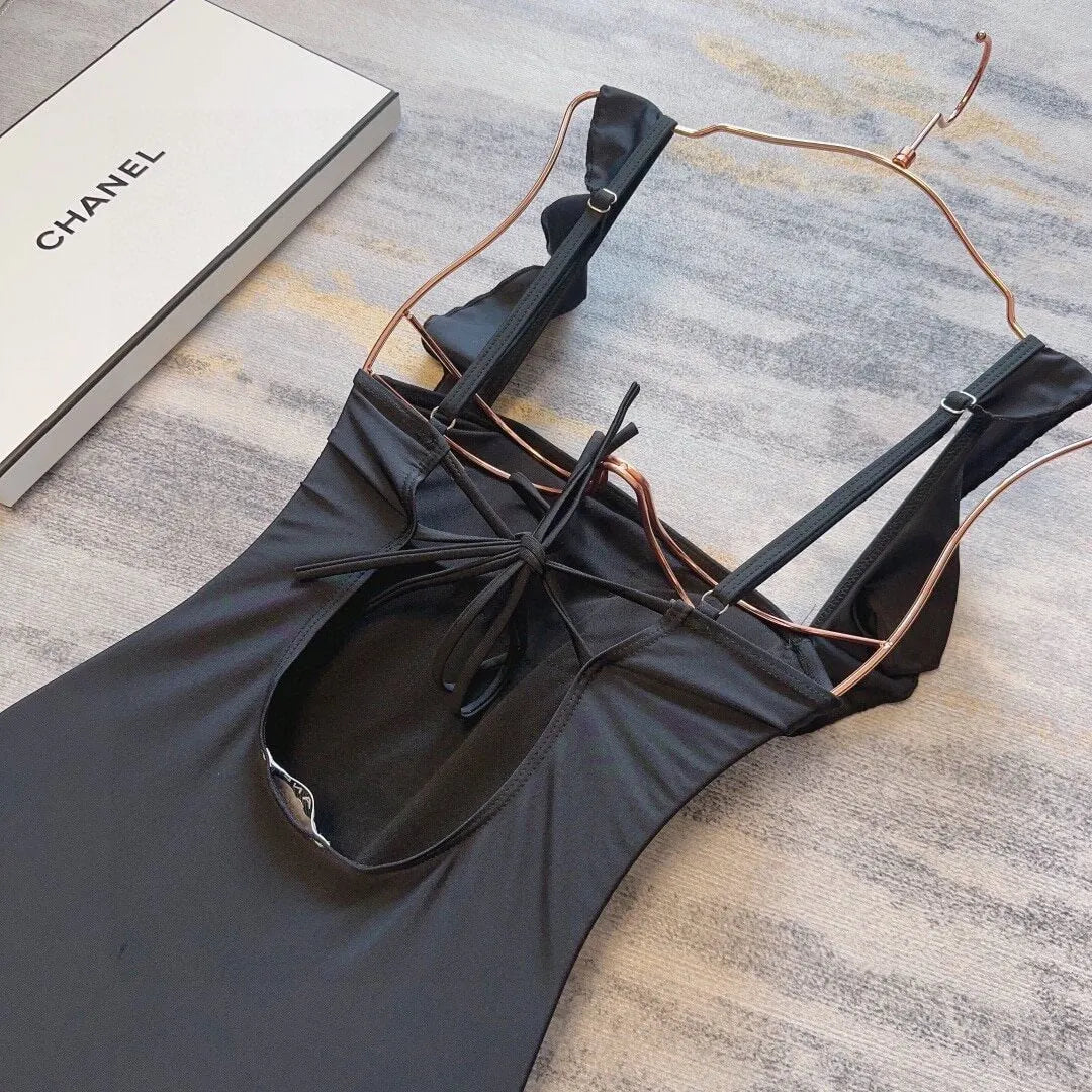 Ruffled One-Piece Swimsuit